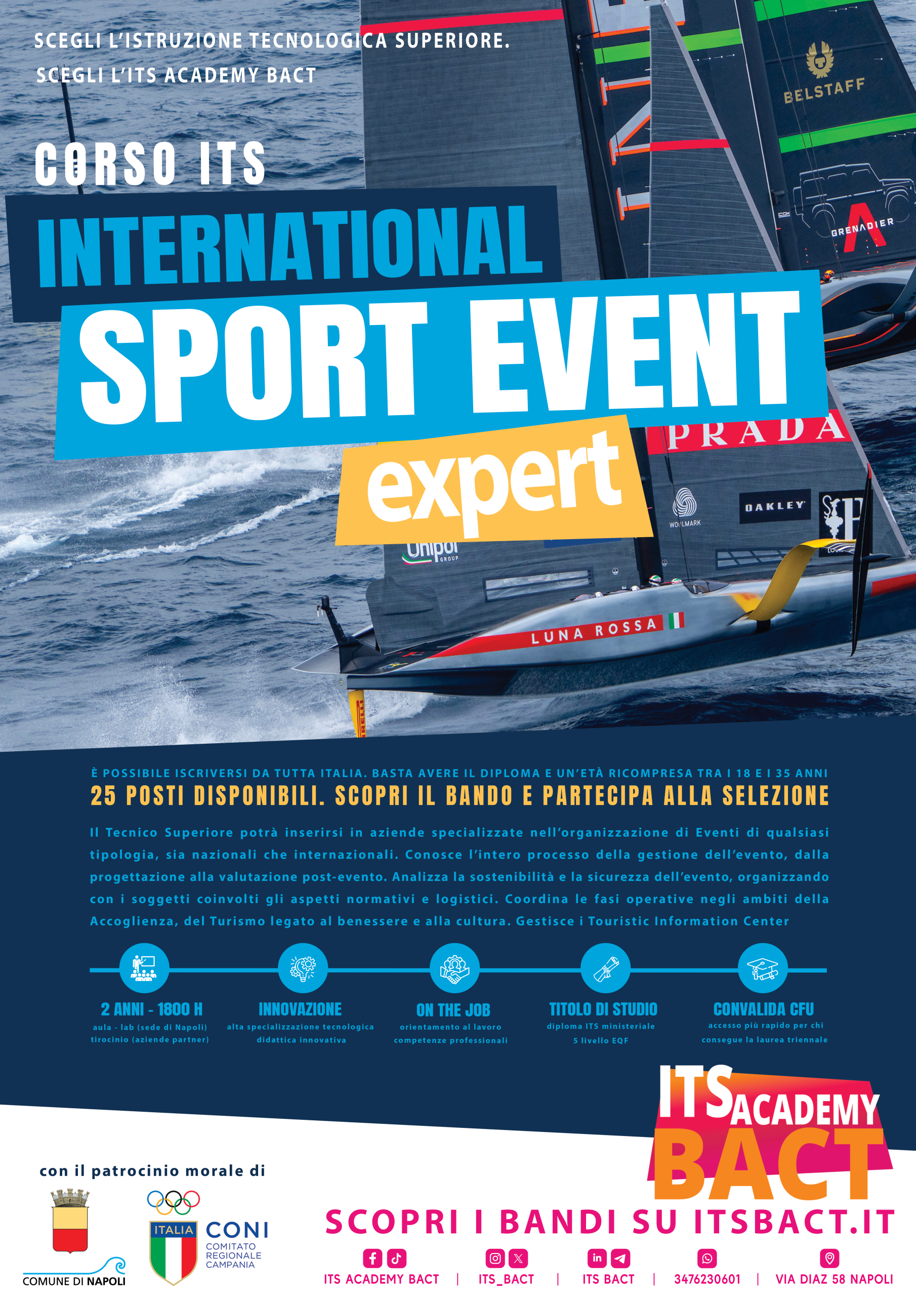 locandina international sport event