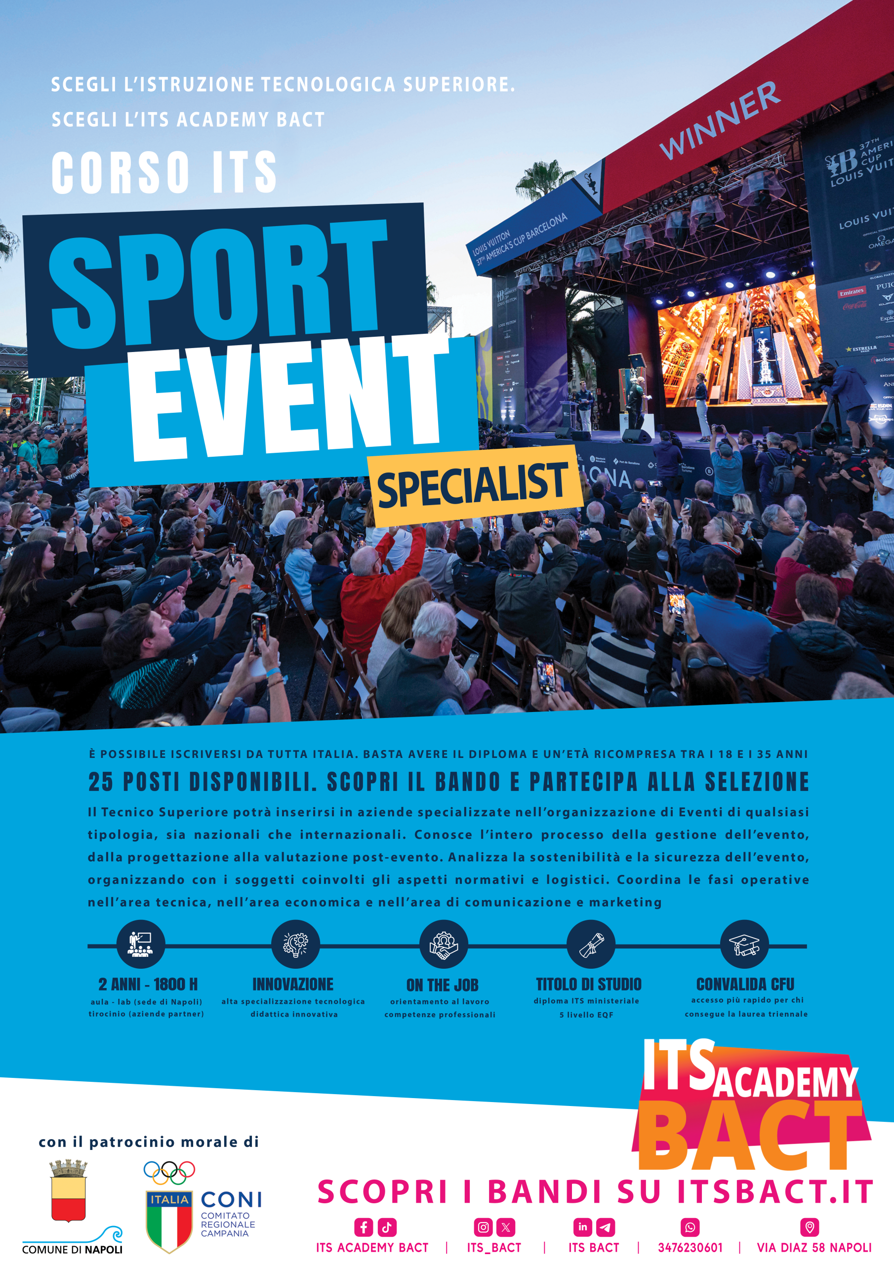 locandina sport event specialist